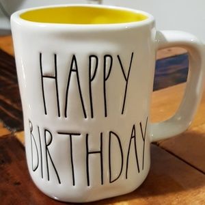 Rae Dunn Happy Birthday Mug